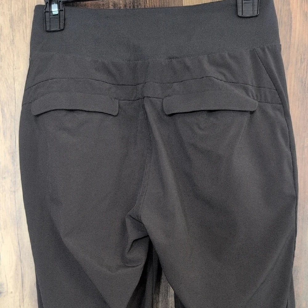 Athleta Classic Charcoal Green/Gray Mid Rise Jogger Pants 0